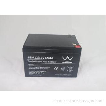 OEM 12v 12ah Vrla Gel Lead Acid Battery Deep Cycle Marine G